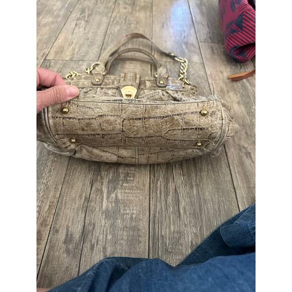 Brahmin Women's Adora Rose Antique Boulevard Distressed Leather Shoulder Handbag - Picture 10 of 13